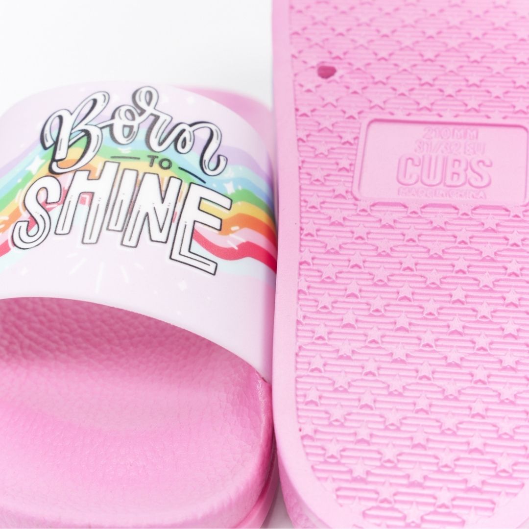 Born to Shine Pink Slides