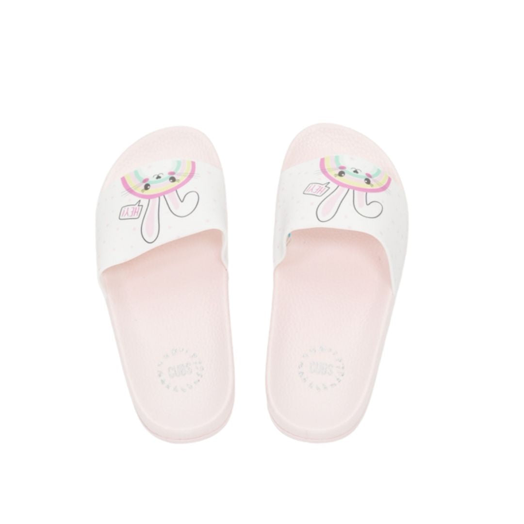 Hey Bunny Baby Pink Slides