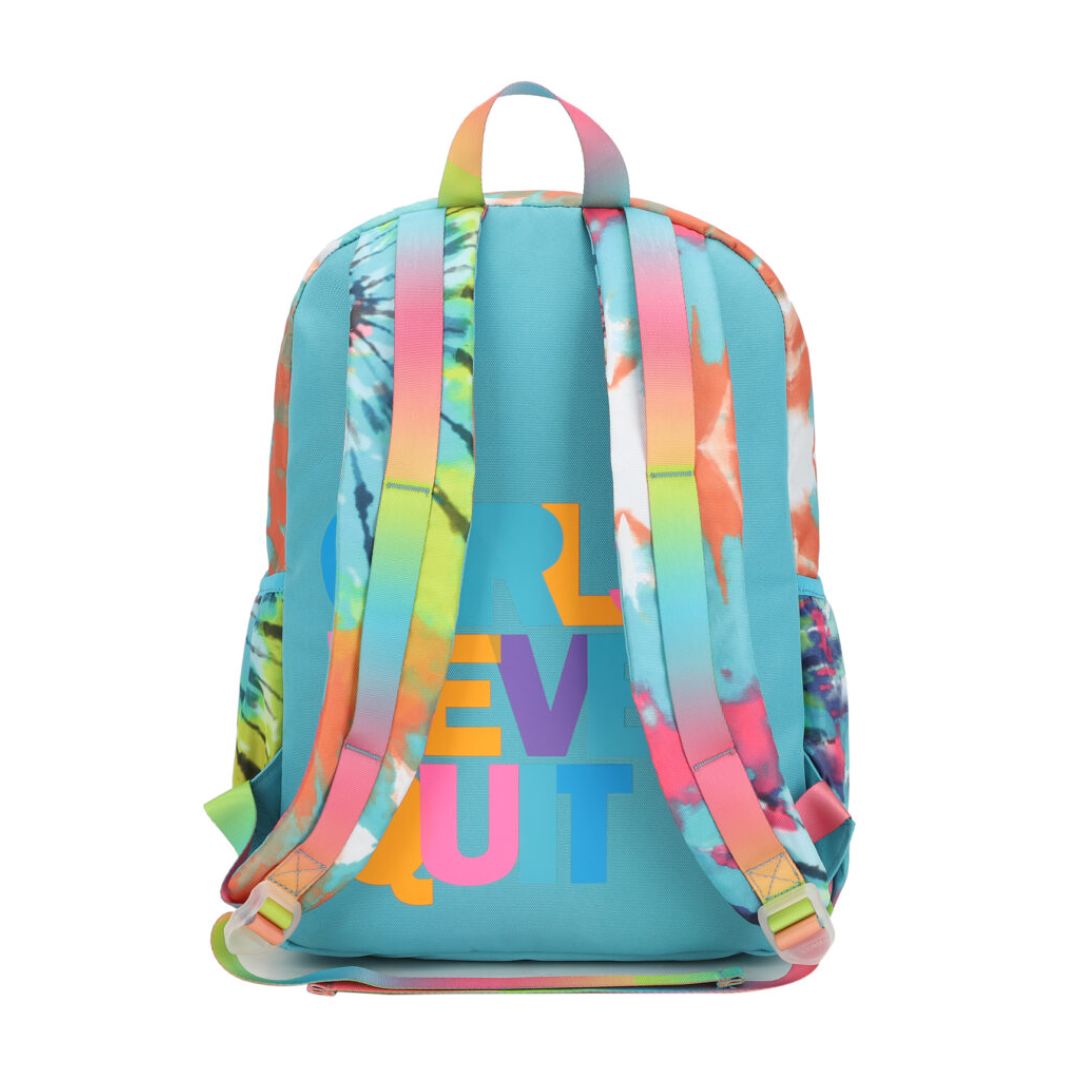 Green & Yellow Tie Dye Backpack