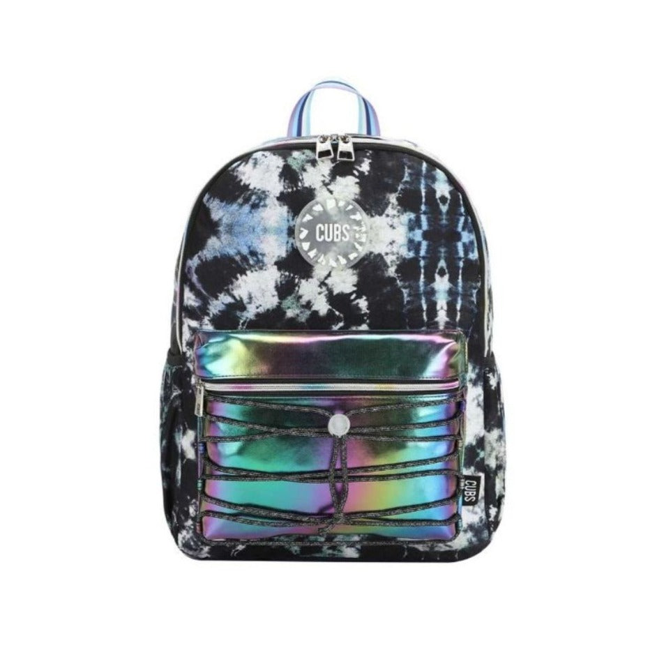 Inky Black Tie Dye Backpack