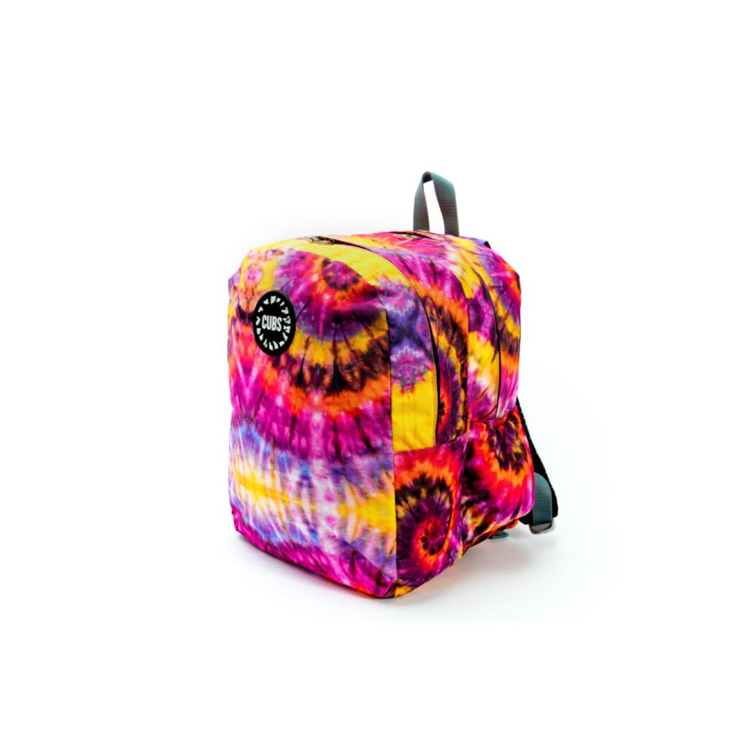 Purple Tie Dye Bag Backpack