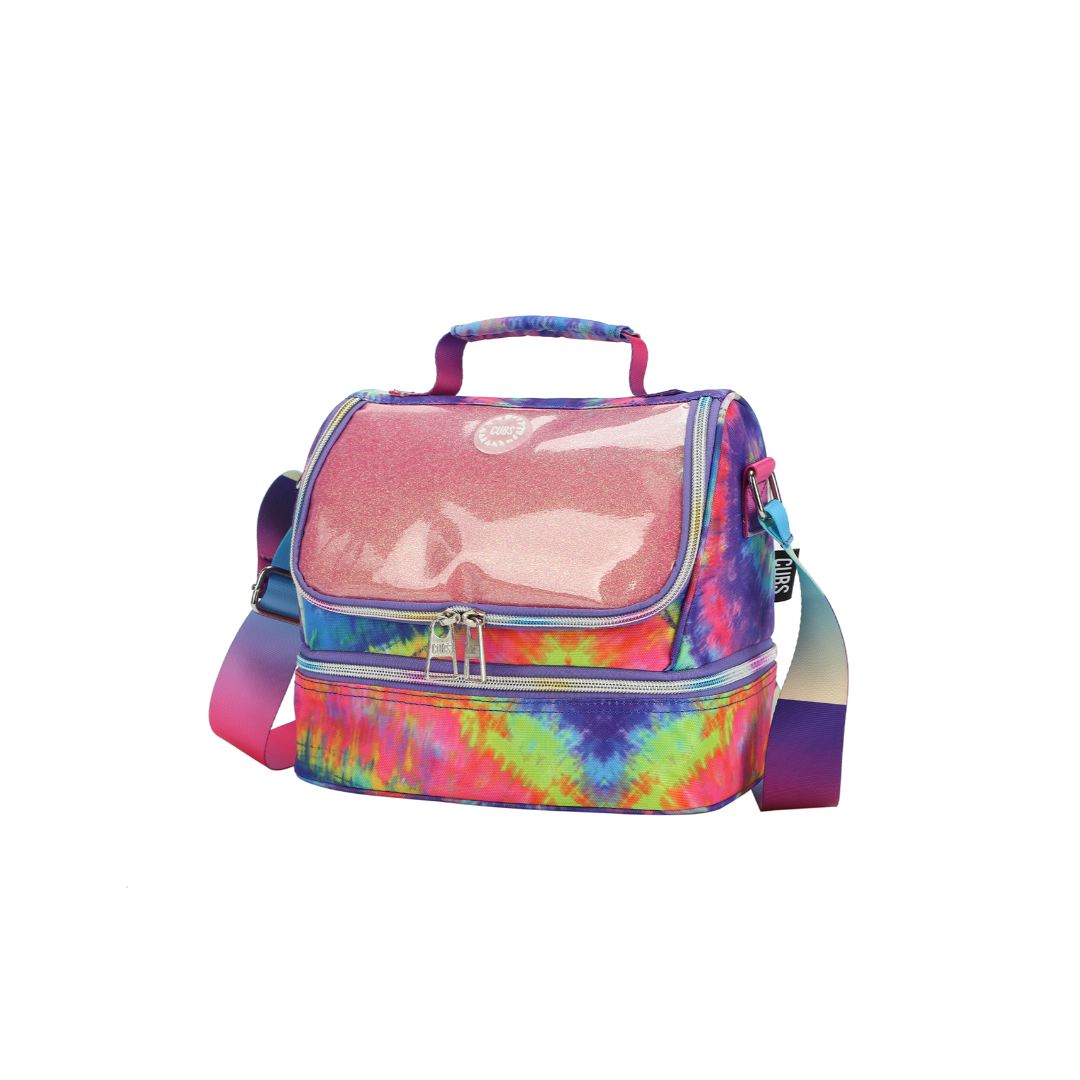 jansport tie dye lunch bag Blue & Purple Tie Dye Lunch Bag
