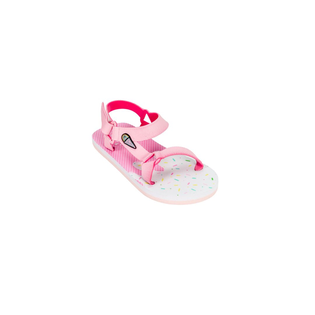 Pink Ice Cream Cone Sling Sandals