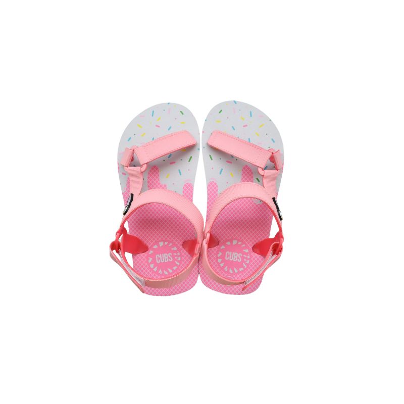 Pink Ice Cream Cone Sling Sandals