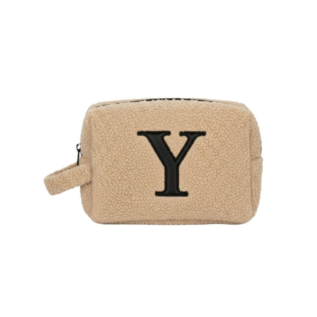 Fur Pouch Letters Y