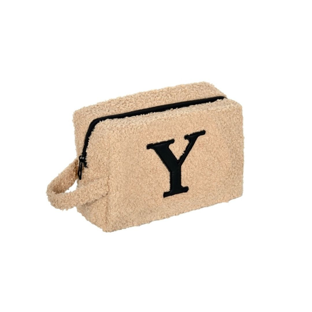 Fur Pouch Letters Y