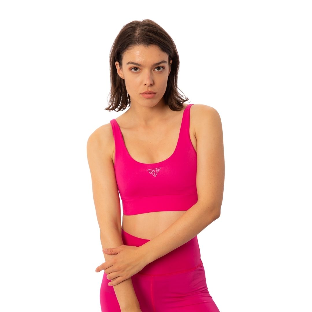 Lollipop Nylon Basic Sports Bra