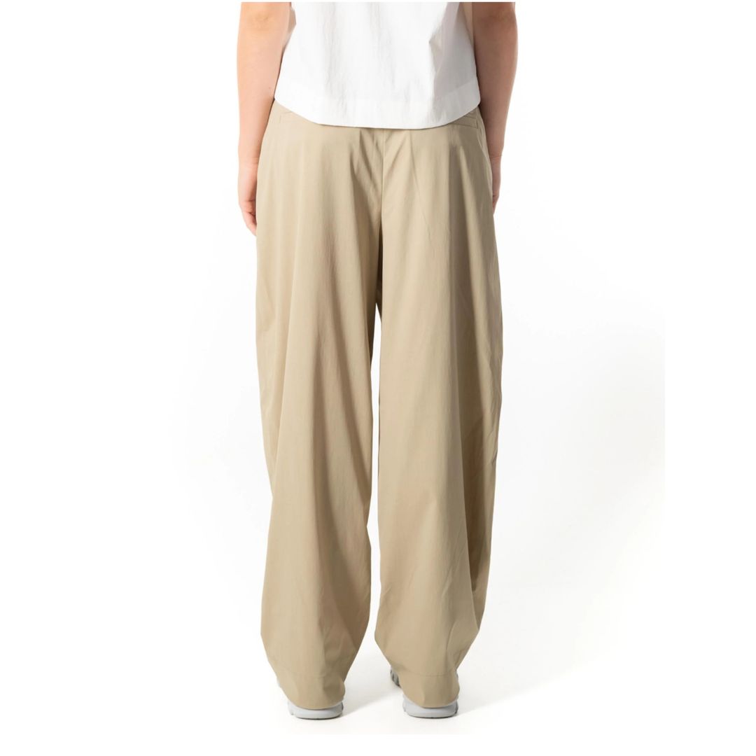 Barrel Leg Pants Warm Sand