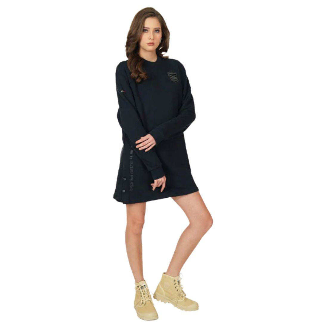 Sweat Dress AVN Patches Dress