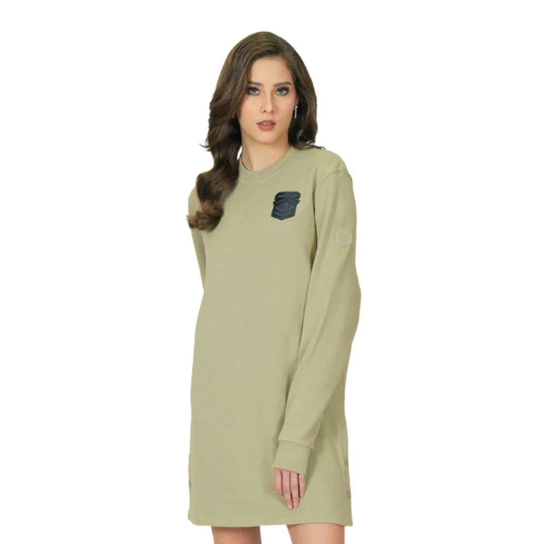 Sweat Dress AVN Patches Dress
