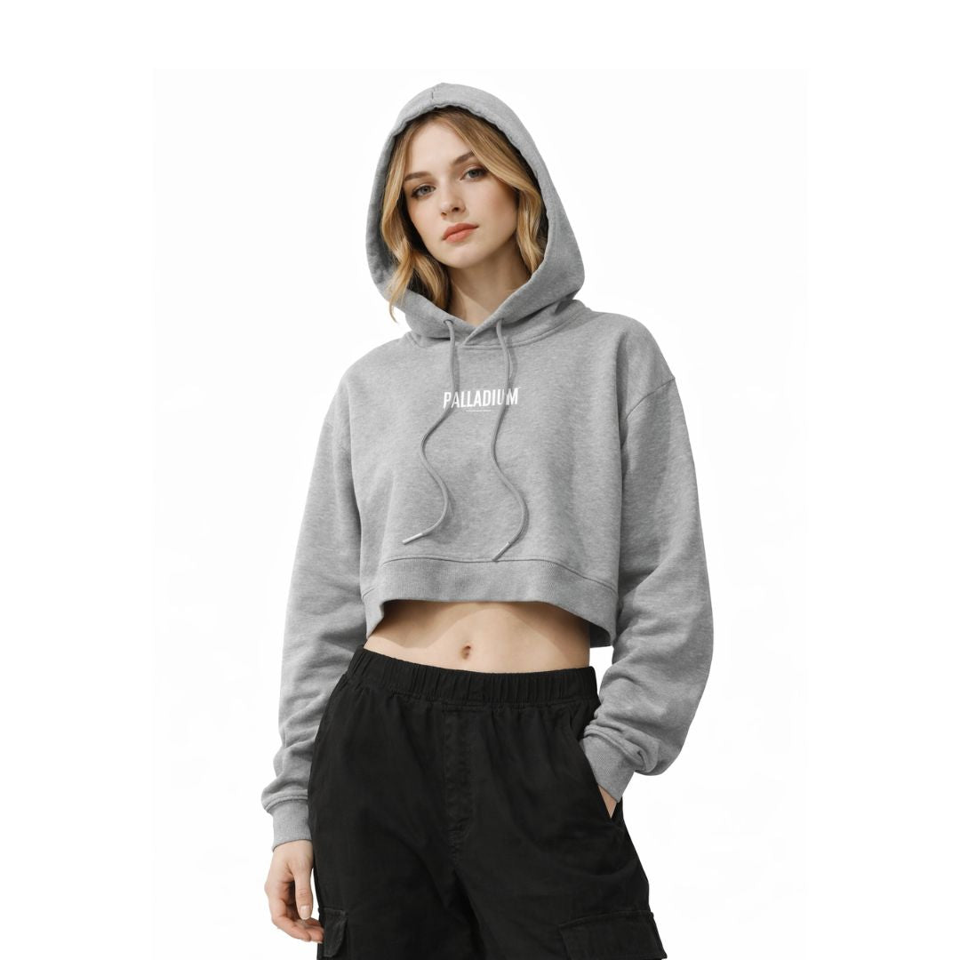 MT Logo Cropped Hoodie