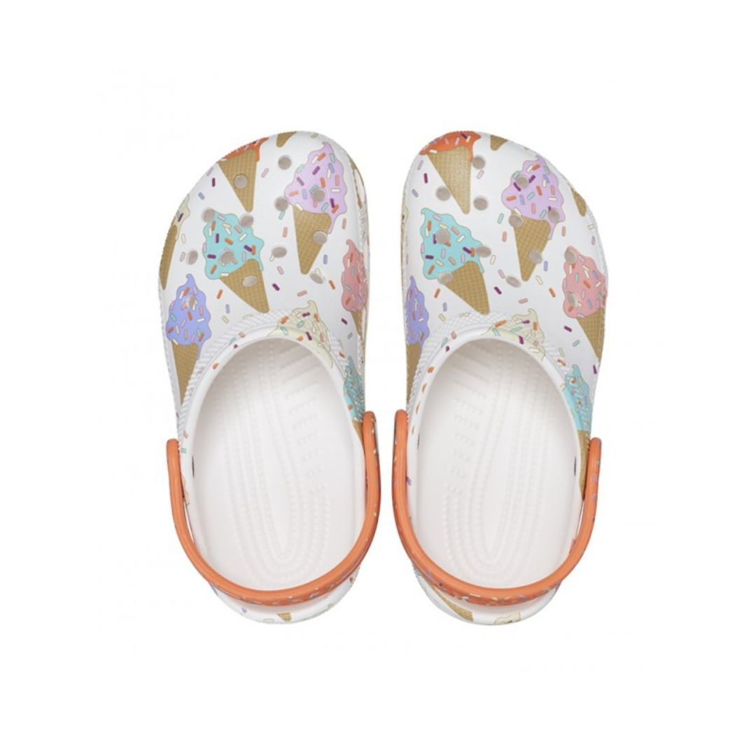 Classic Ice Cream Graphic Clog