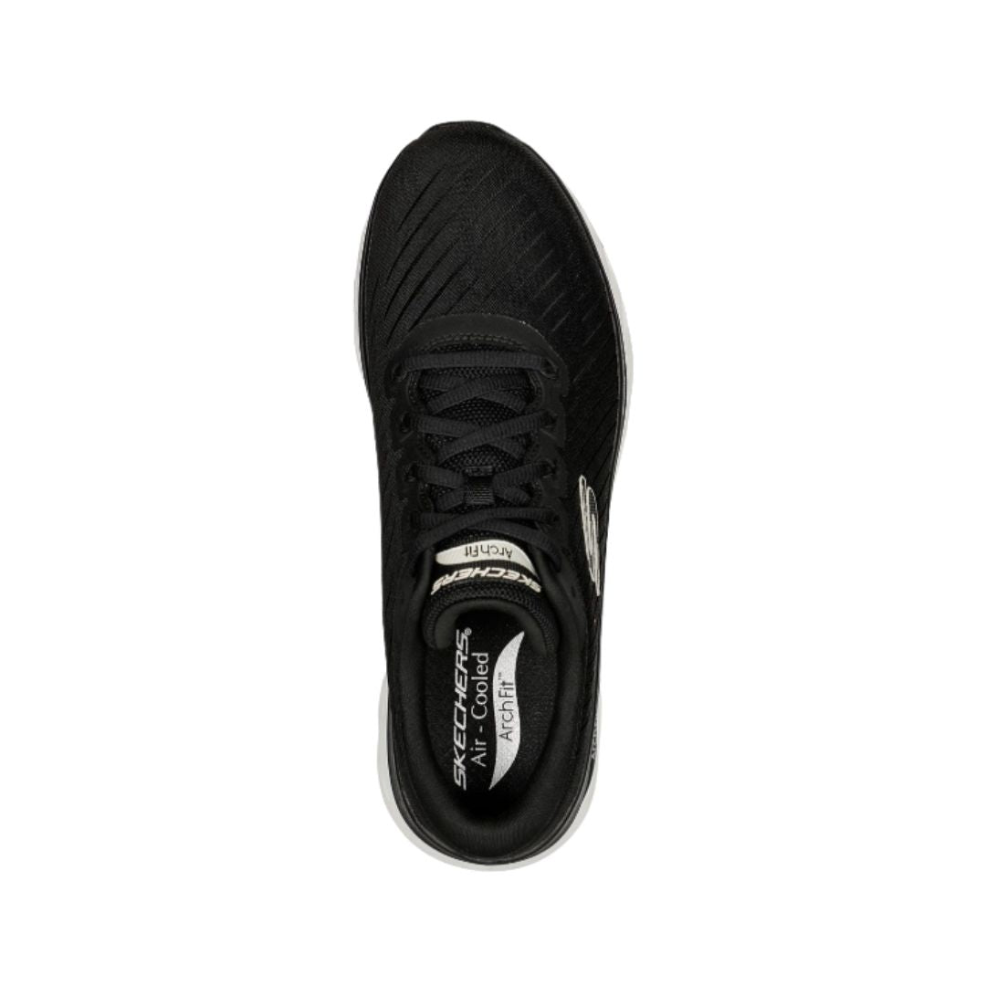 Skechers Arch Fit Glide-Step - Kronos Men's Black Lifestyle Shoes
