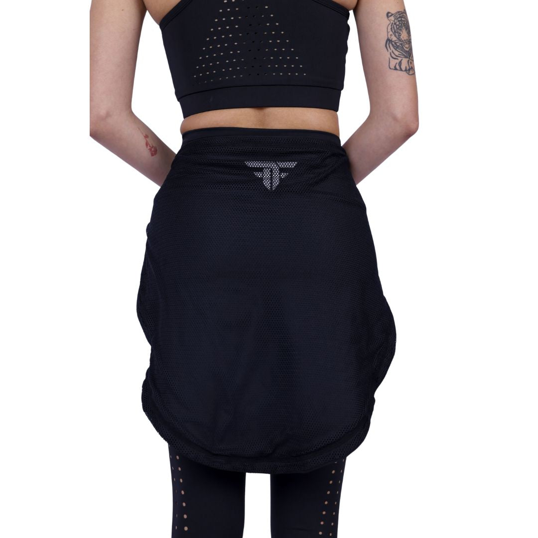 Mesh Hip Cover With Sleeves