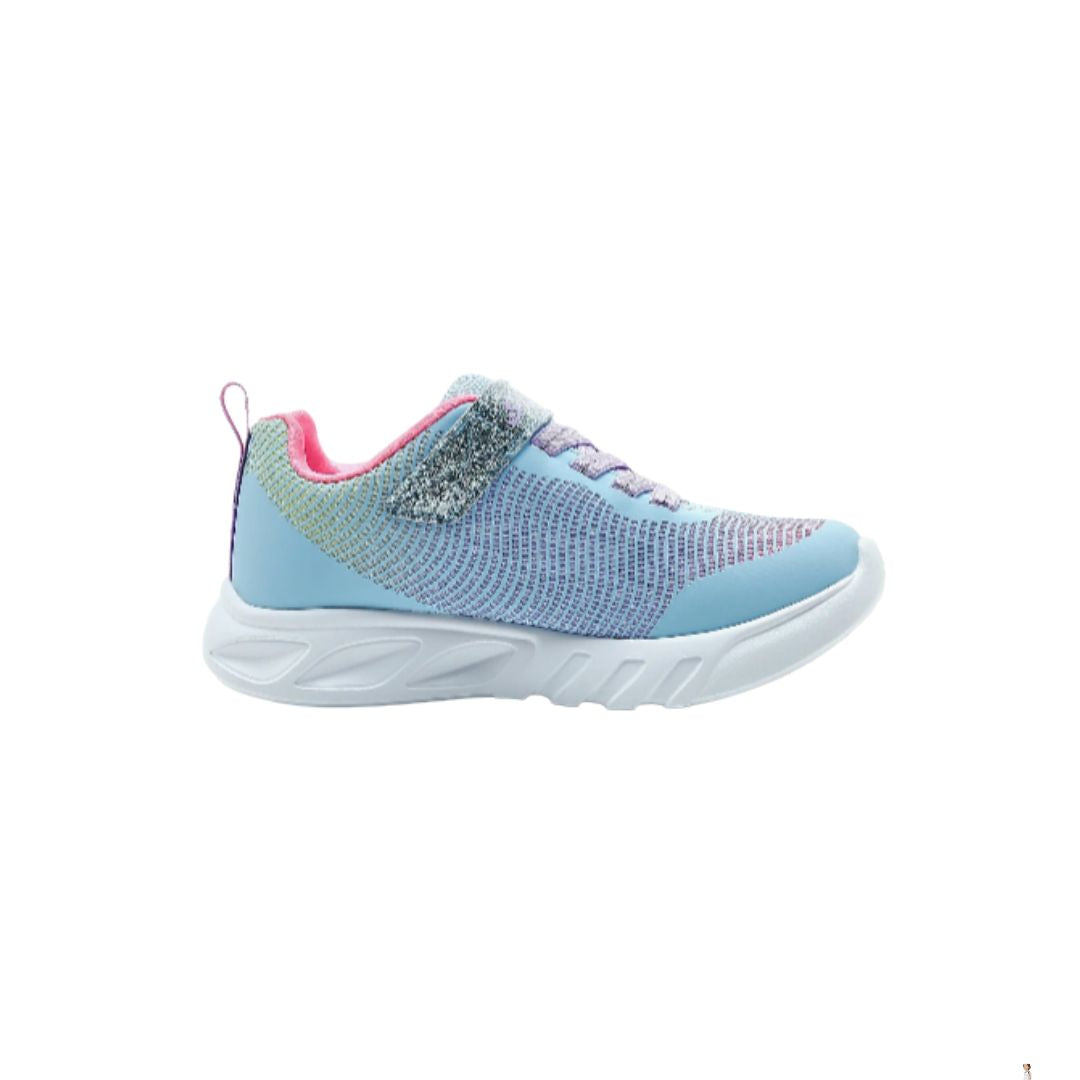 Skechers Flicker Flash Kids' Light-Up Shoes - Light Blue