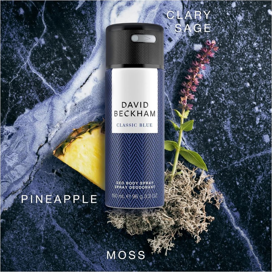 Classic Blue Deodorant Body Spray - 150ml