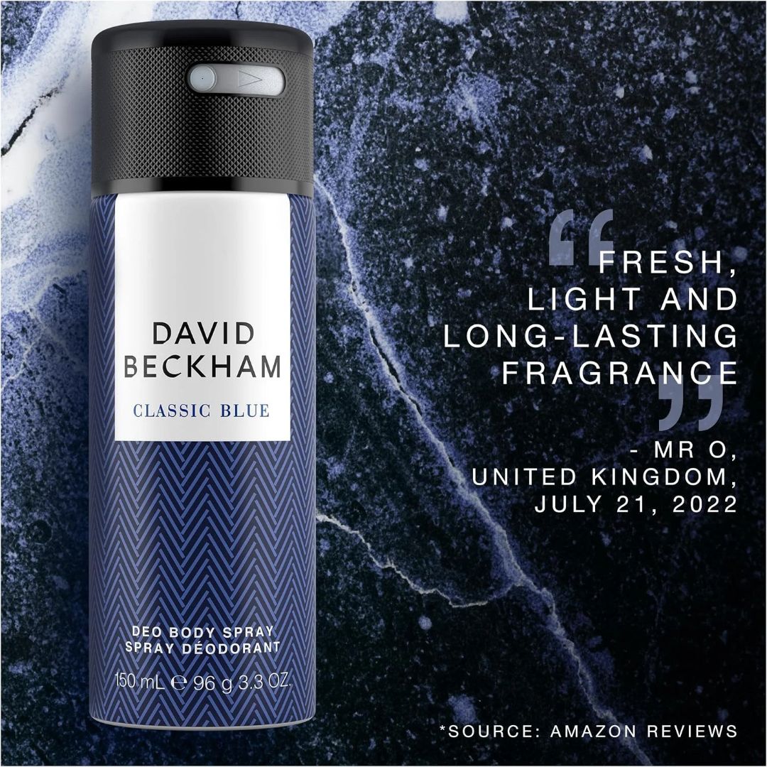 Classic Blue Deodorant Body Spray - 150ml