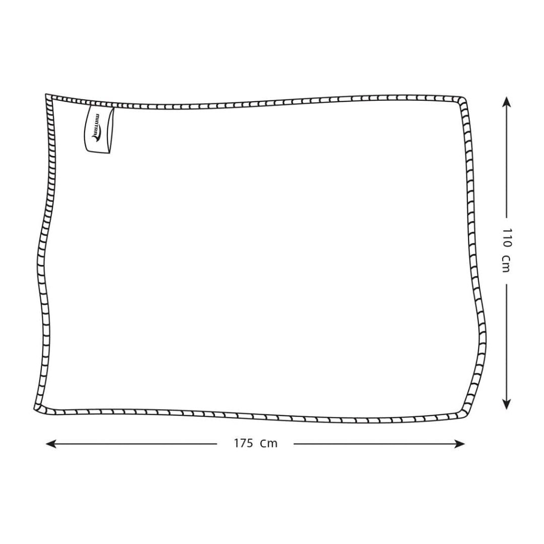 مناشف مايكروفايبر 110 × 175 سم