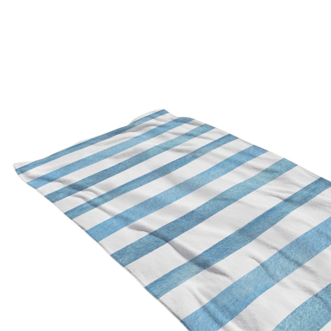 Printed Terry Microfiber Beach Towel