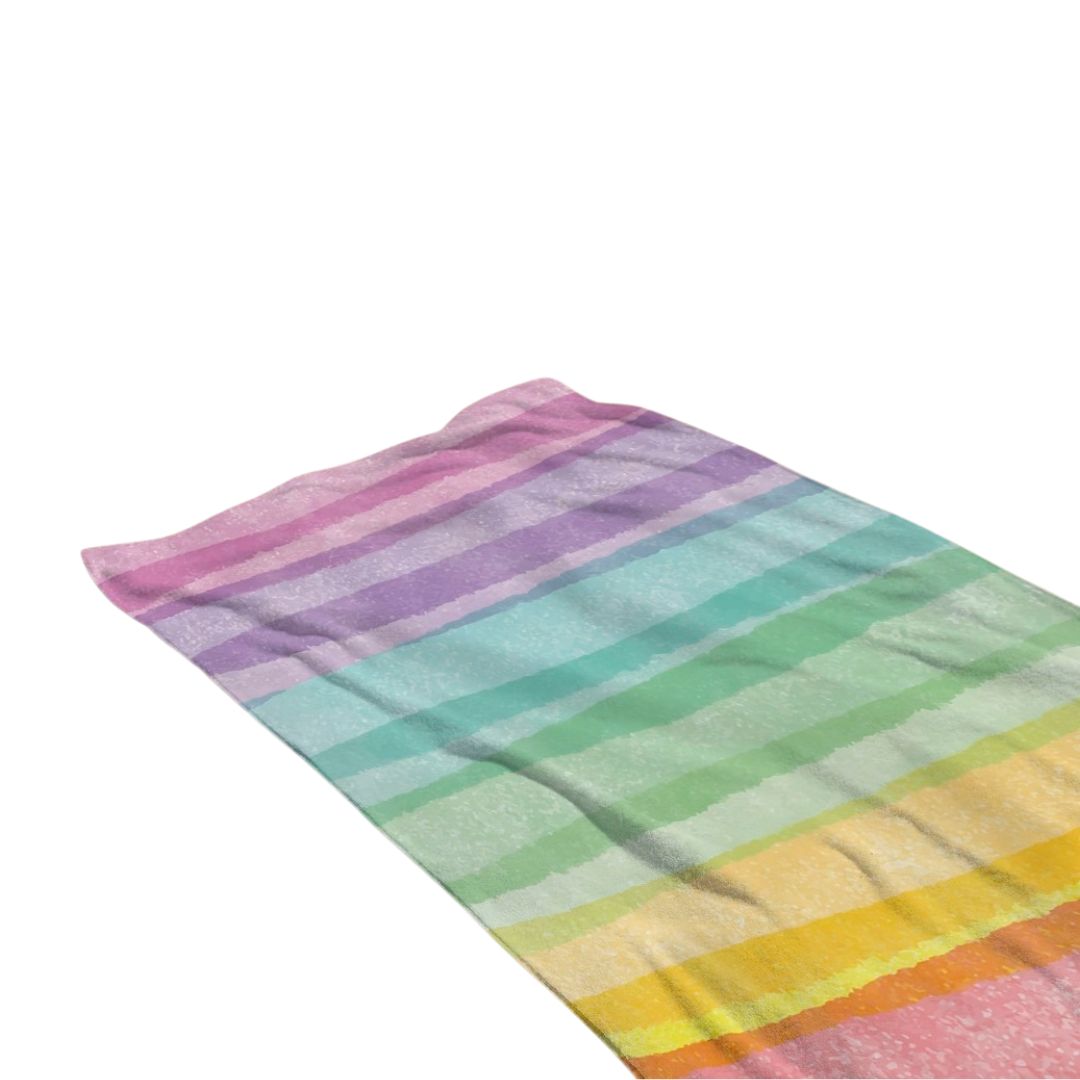 Printed Terry Microfiber Beach Towel