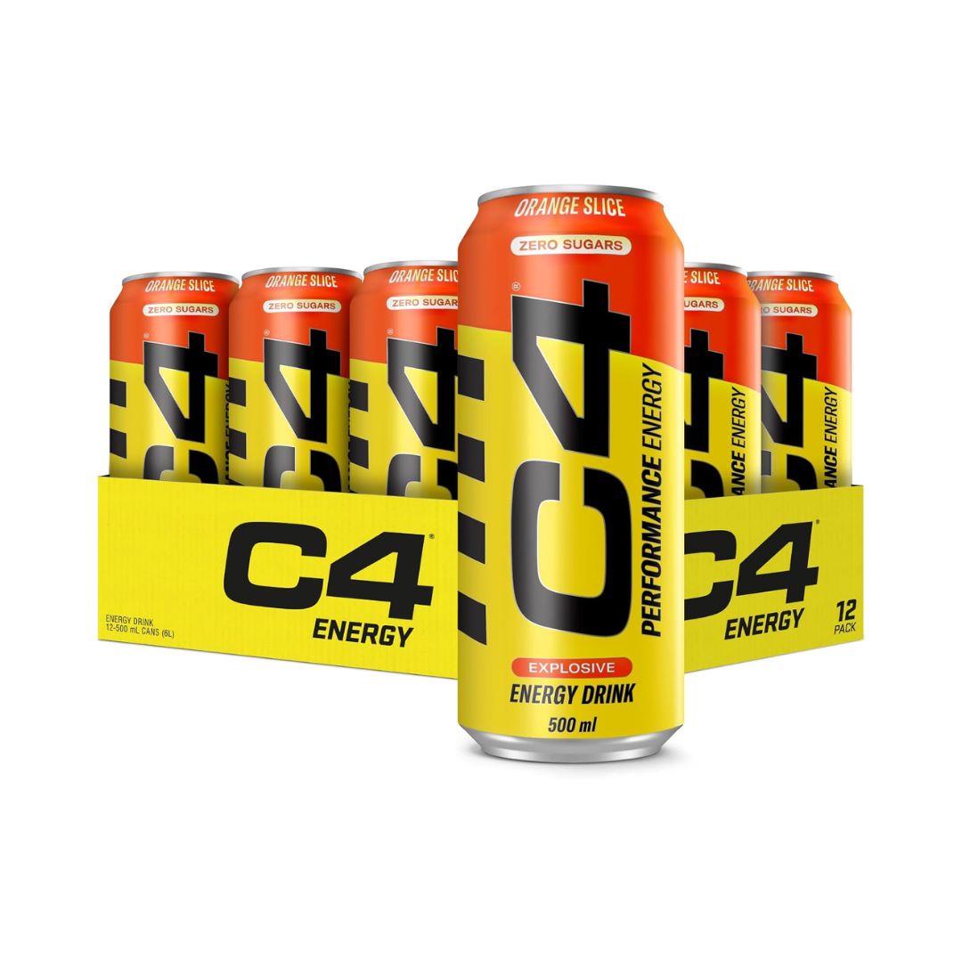 مشروب طاقة C4 500 مل أورانج سلايس