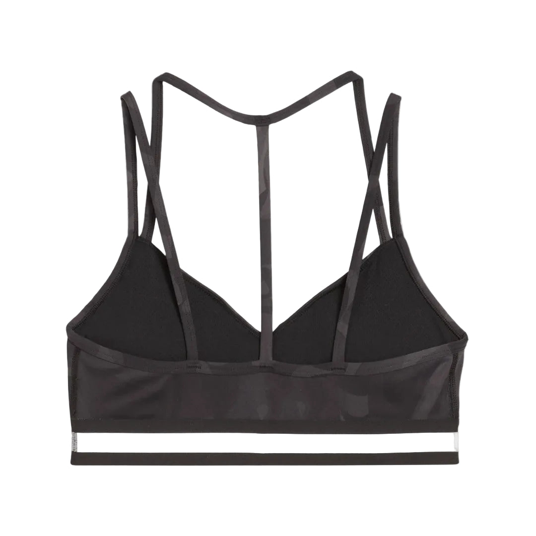 Floral Ribbon Low-Support Bra