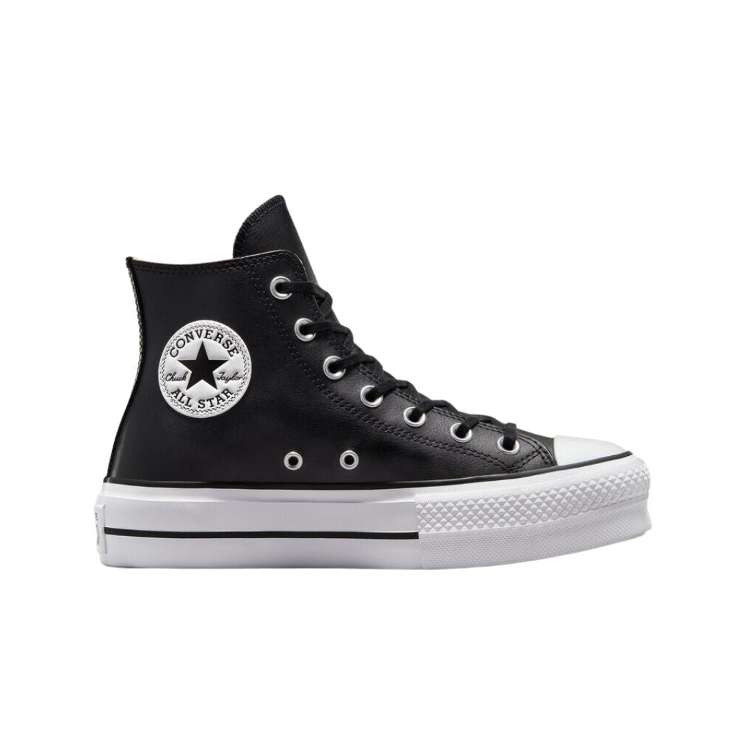 Ct All Star Life Platform Leather Lifestyle Shoes