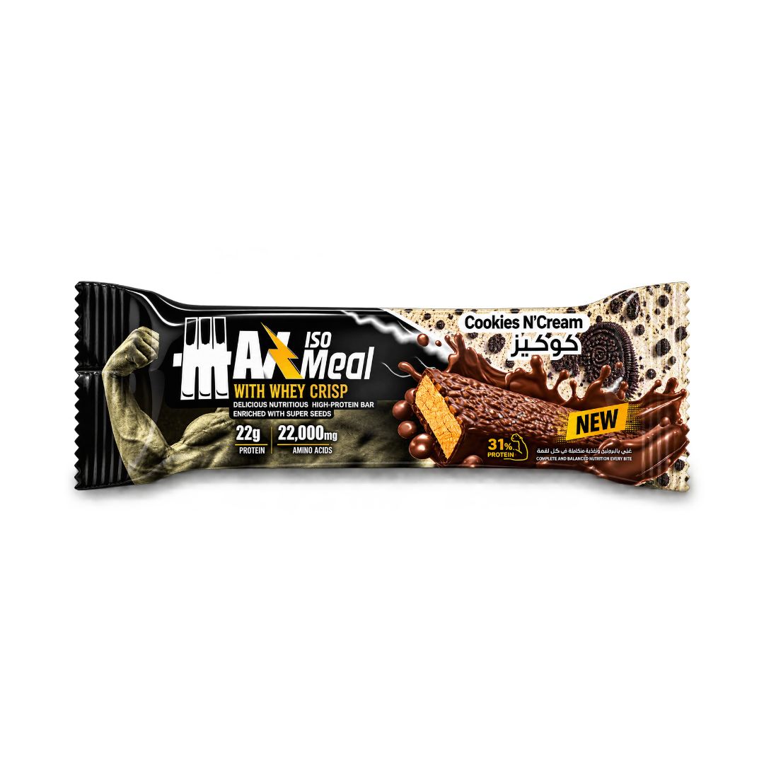 Max Iso Meal Protein Bar - Cookies N' Cream - 70g