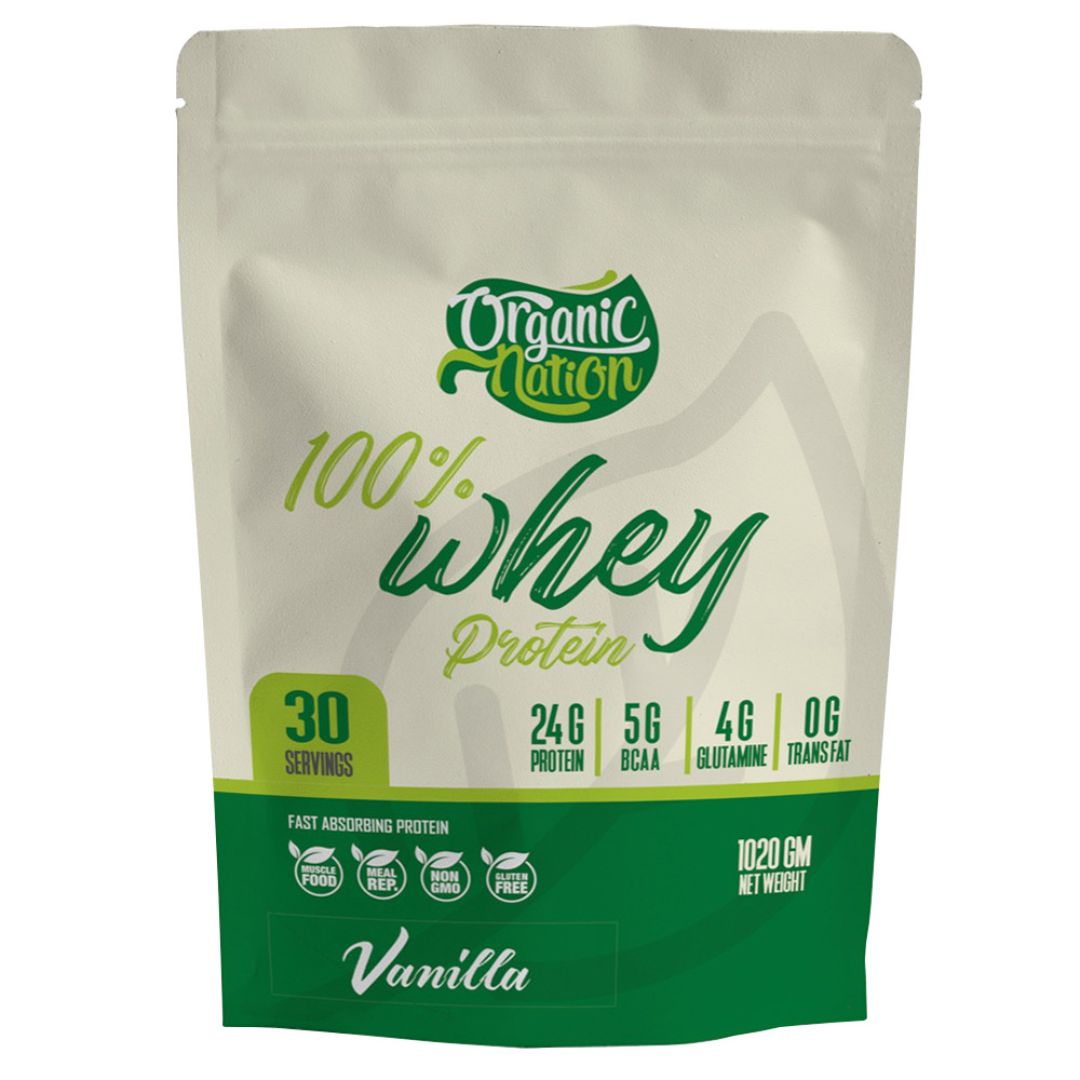 100% Whey Protein 30Serv-1020g-Vanilla