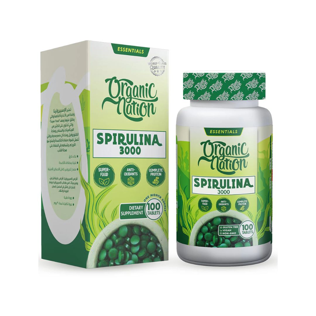 Spirulina - 33 Serv. - 100 Tablets