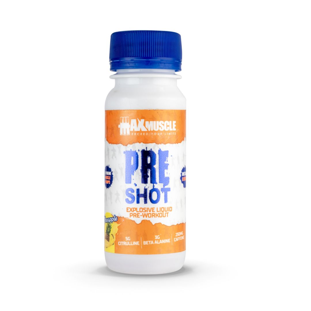 Max Muscle Pre Shot-1 Serv.-60Ml.-Pineapple