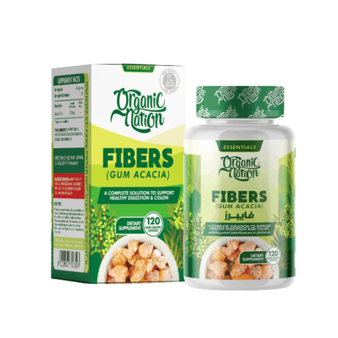 Fibers Gum Acacia - 30 Serv. - 120 Capsules