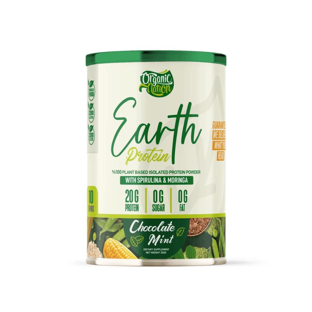 Earth Protein - 10Serv - 350G - Chocolate Mint