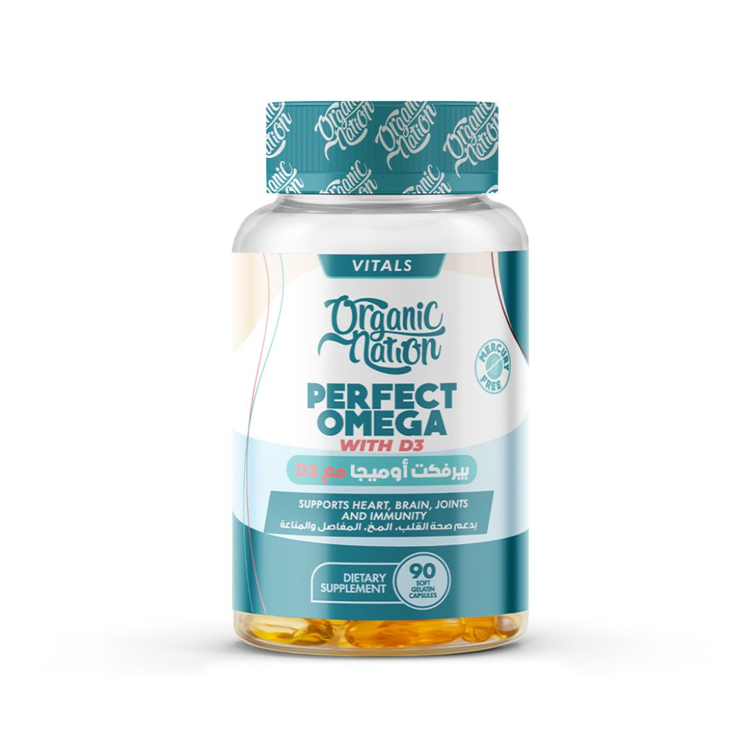 Perfect Omega-3 With Vitamin D3 - 90 Serv. - 90 Capsules