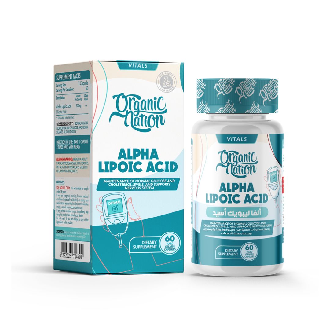 Alpha Lipoic Acid - 60 Serv. - 60 Capsules