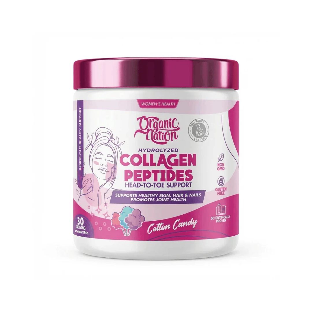 Collagen Peptides - Cotton Candy - 194g - 30 Servings