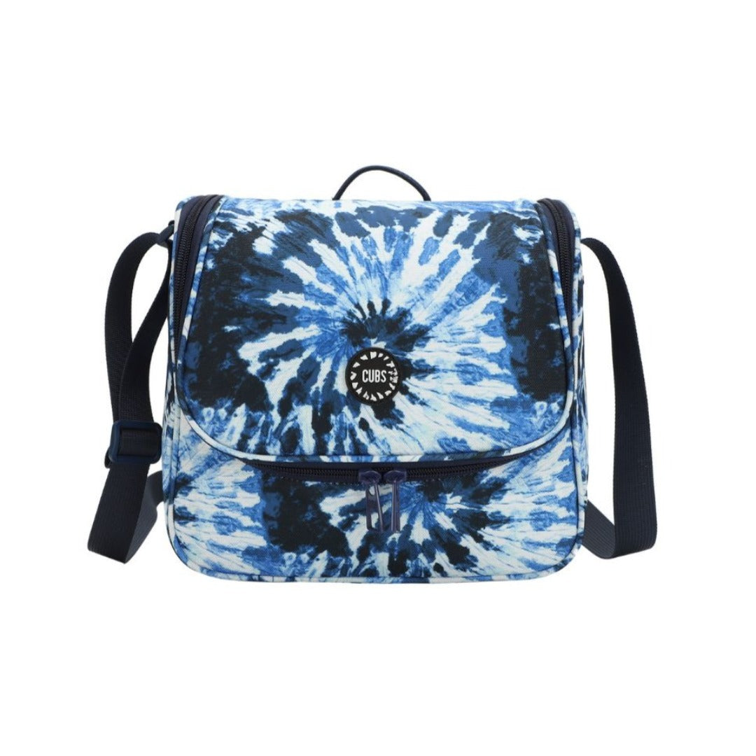 Blue Tie Dye Lunch Bag