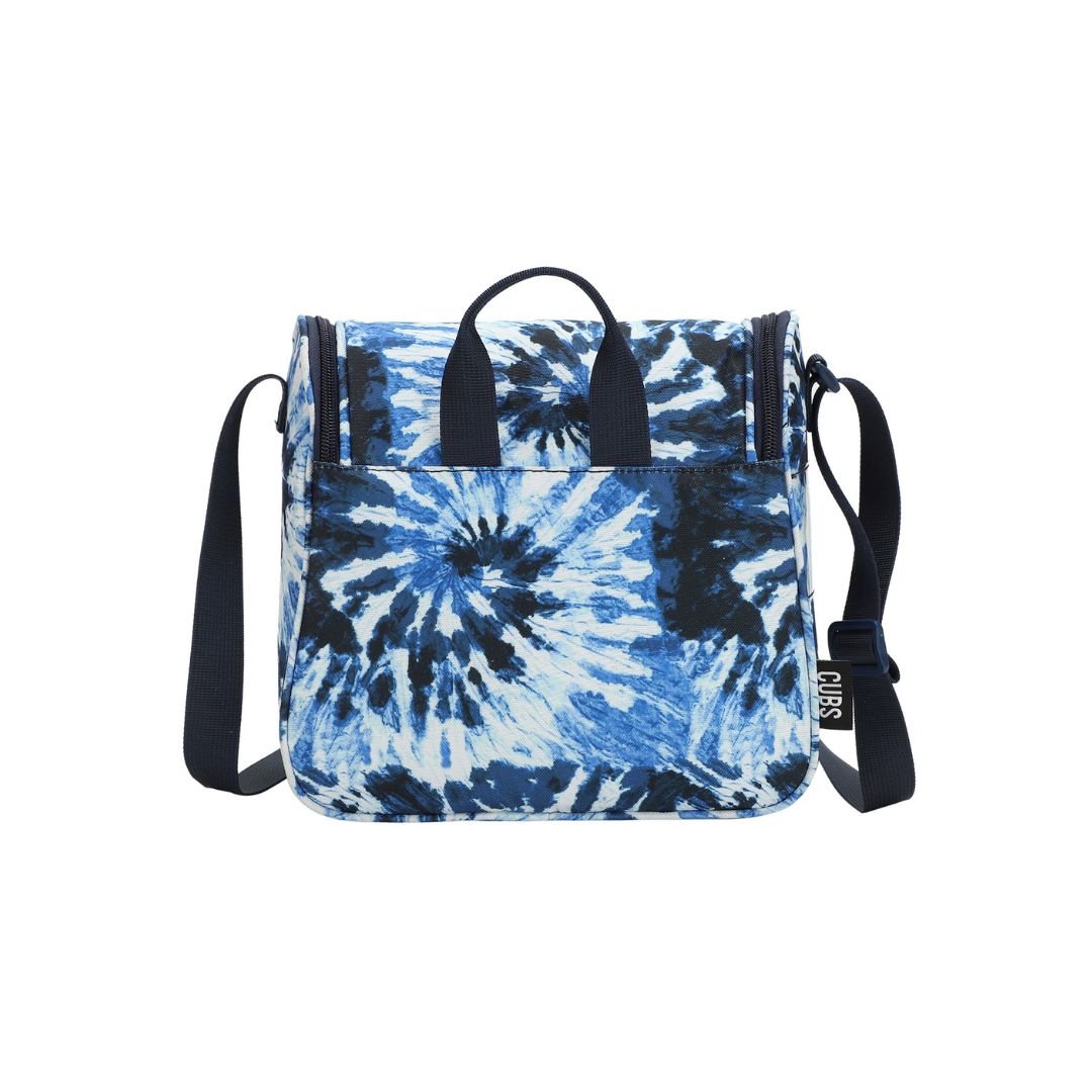 Blue Tie Dye Lunch Bag