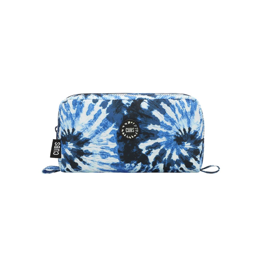 Blue Tie Dye Pencil Case