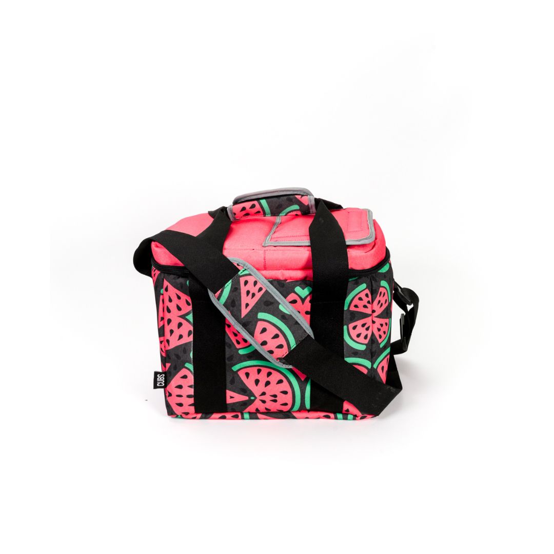 Red & Black Watermelons cooler Bag