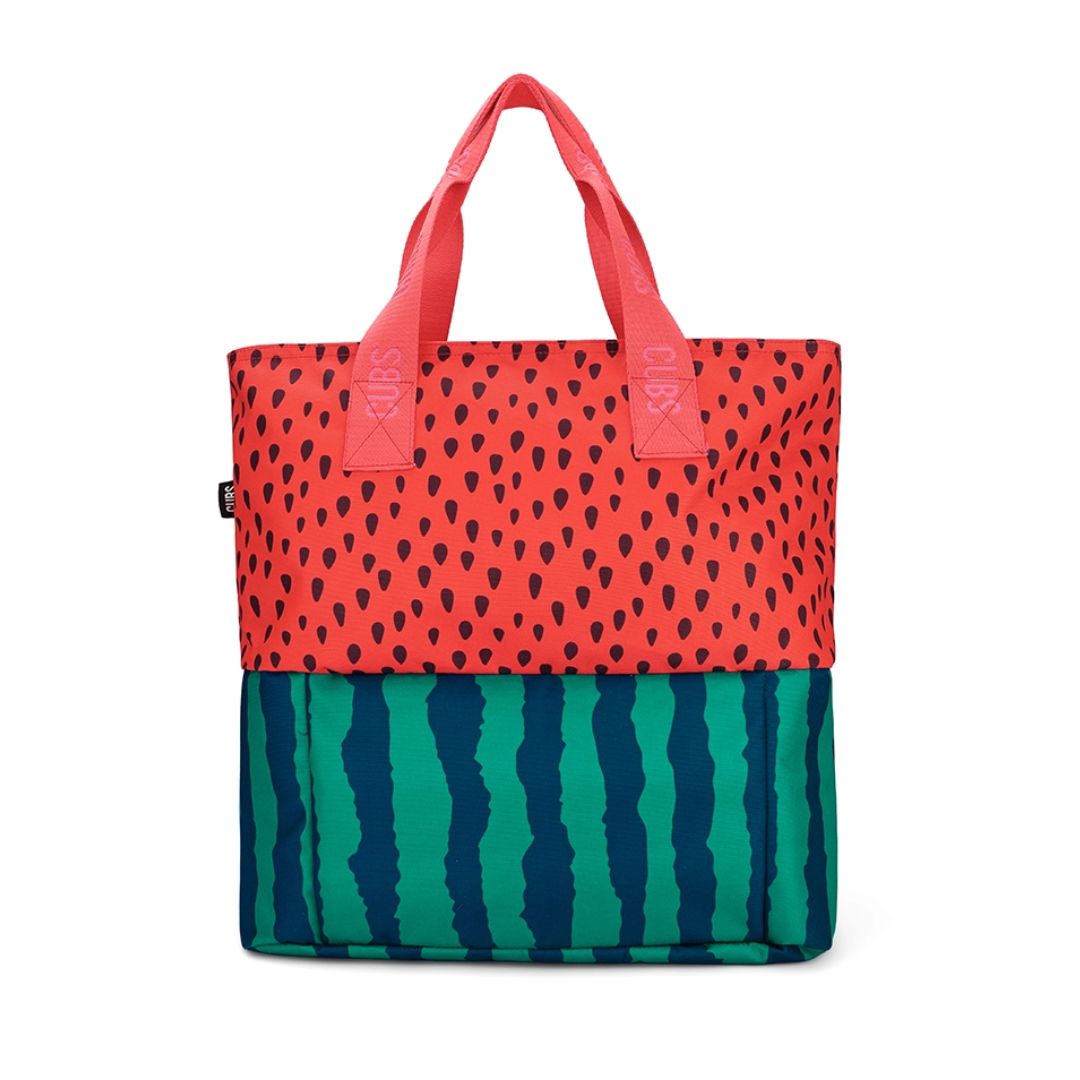 Red Watermelon Seeds Tote Cooler 41 L
