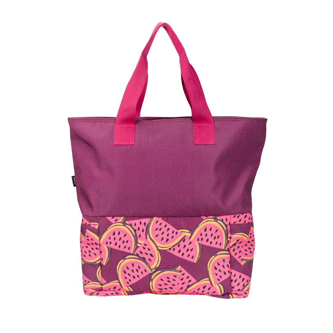 Purple Watermelons Tote Cooler Bag