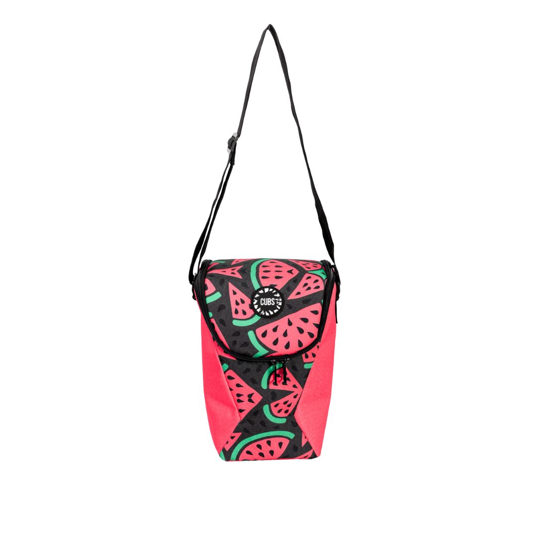 Red & Black Watermelons cooler Bag