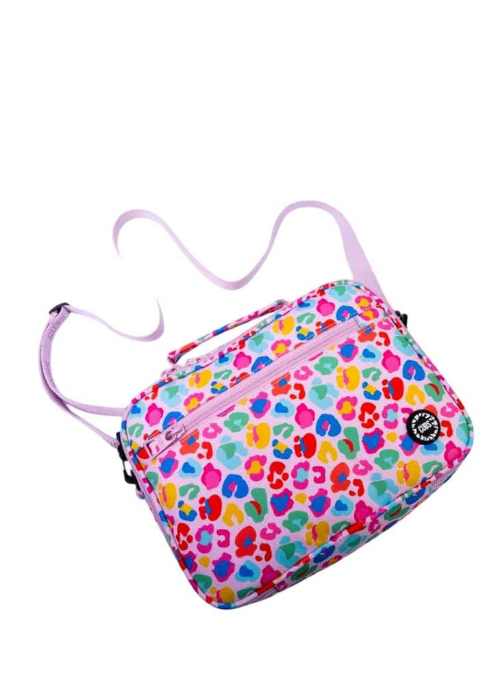 حقيبة غداء فتاة النمر الوردي للصغار