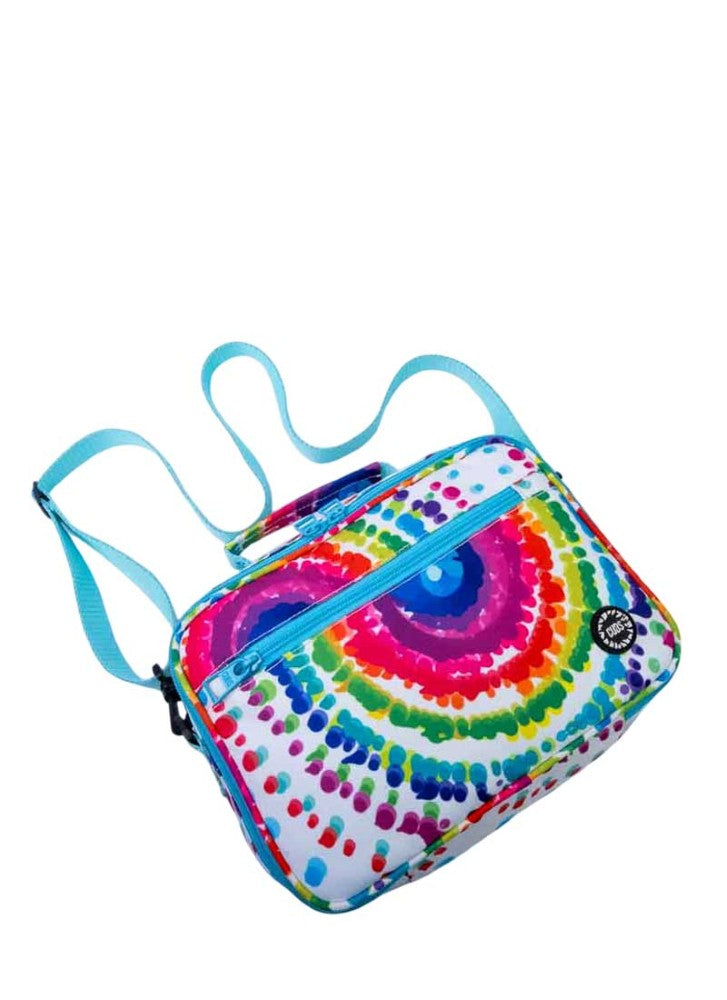 حقيبة غداء لولبية مصبوغة بالربط للأطفال