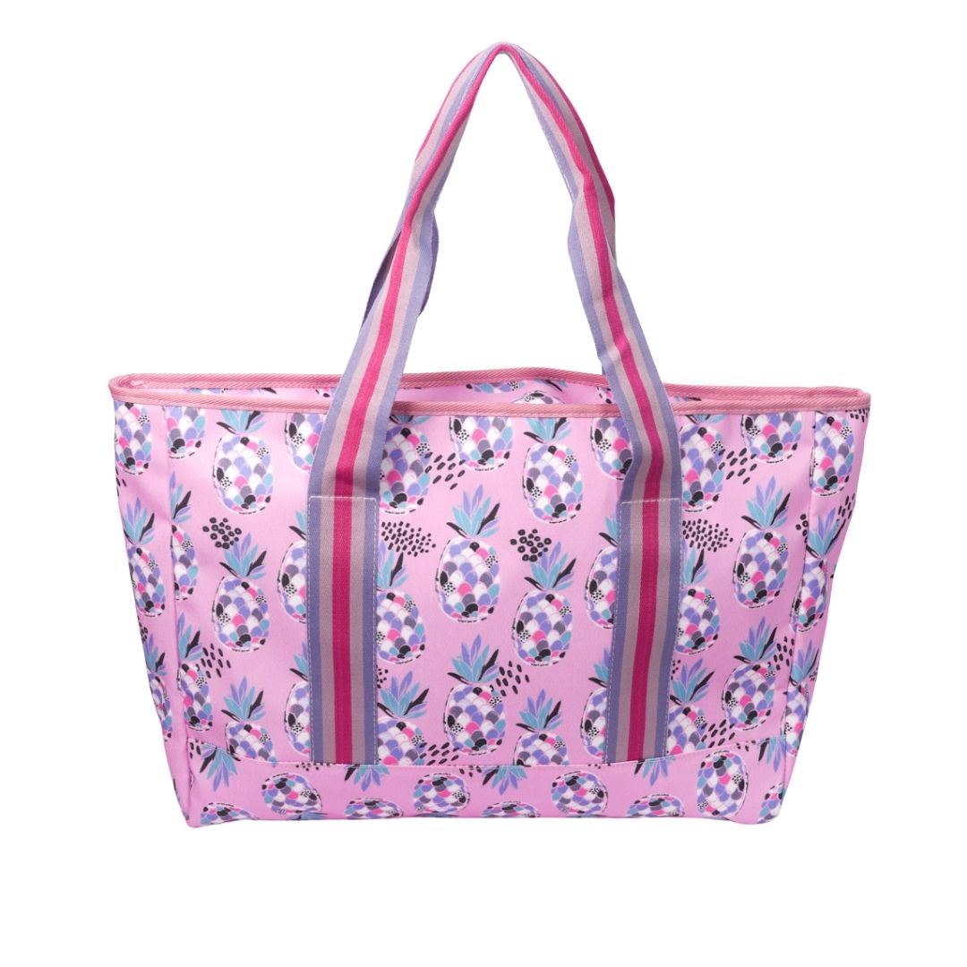 Lilac Pineapples Tote Bag