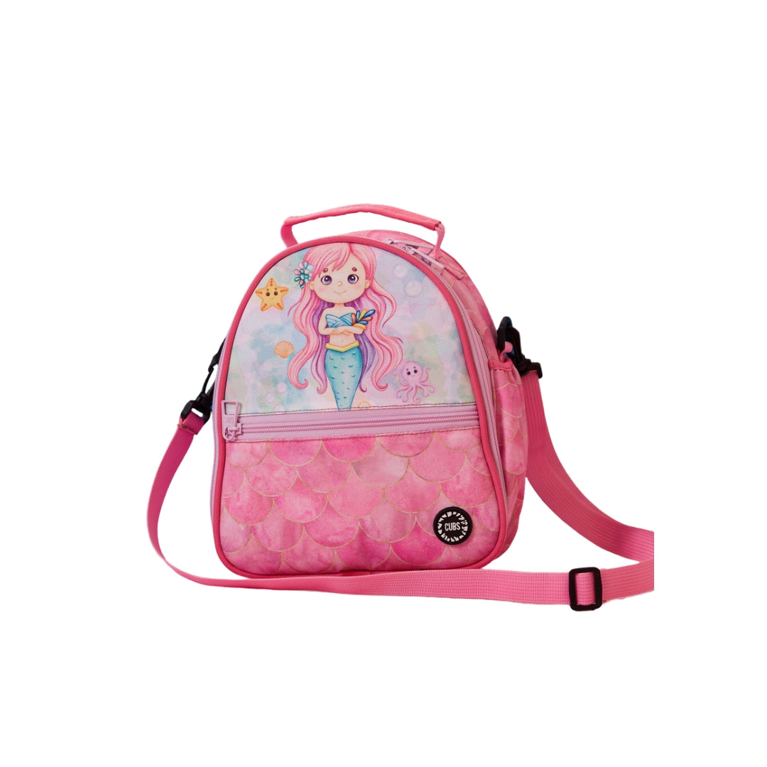 Mermaid Purple Hair Pre-School Lunch Bag