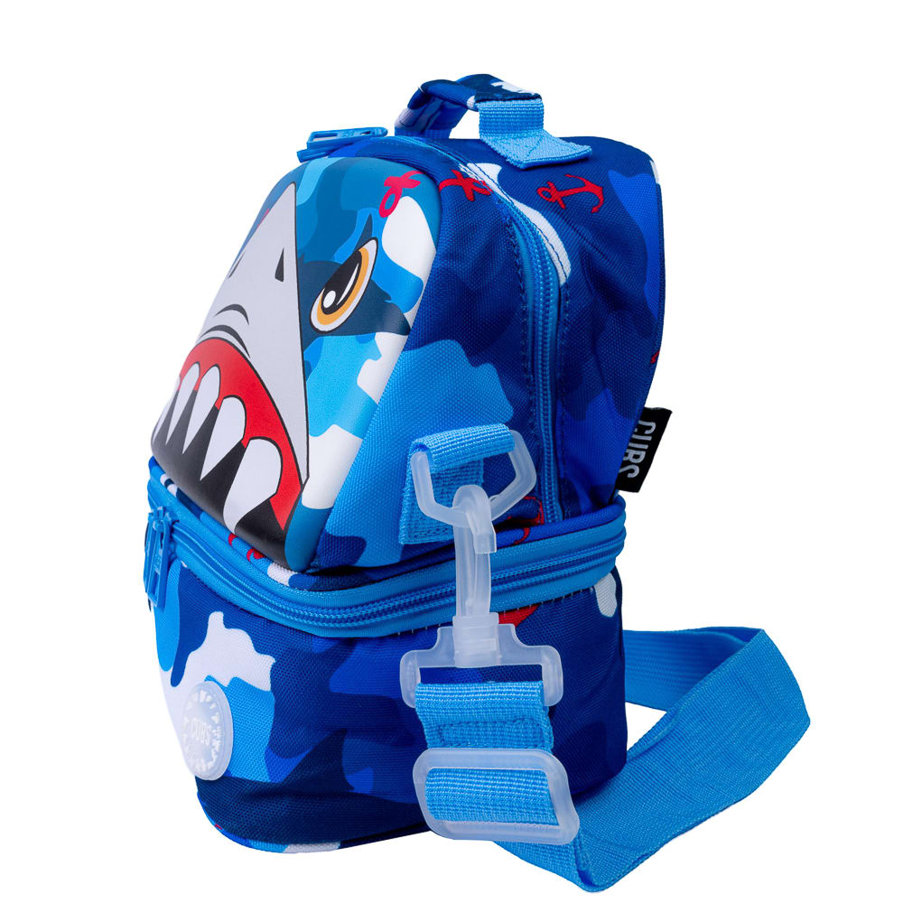 Shark Teeth Hard Top Lunch Bag