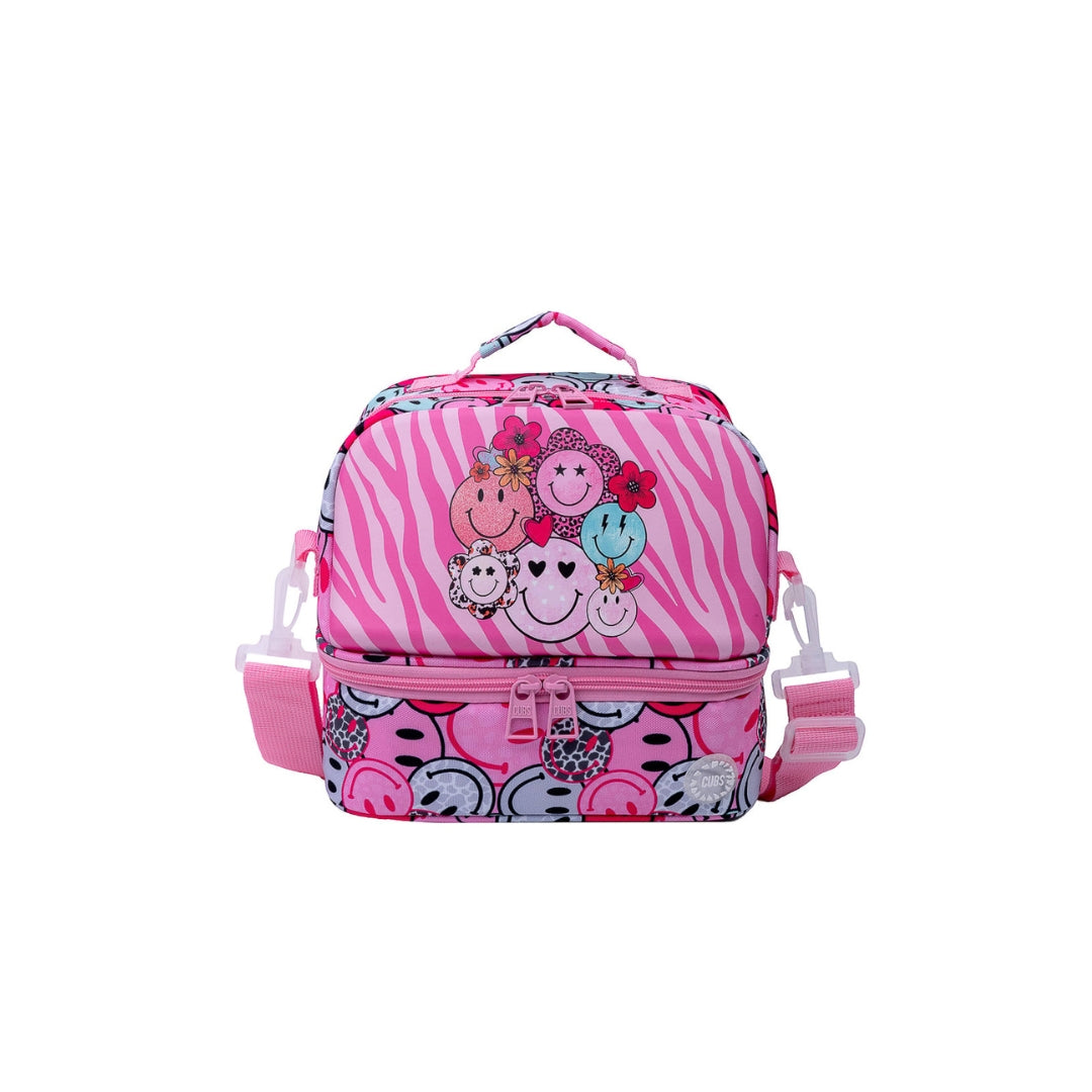 Pink Smiles Hard Top Lunch Bag