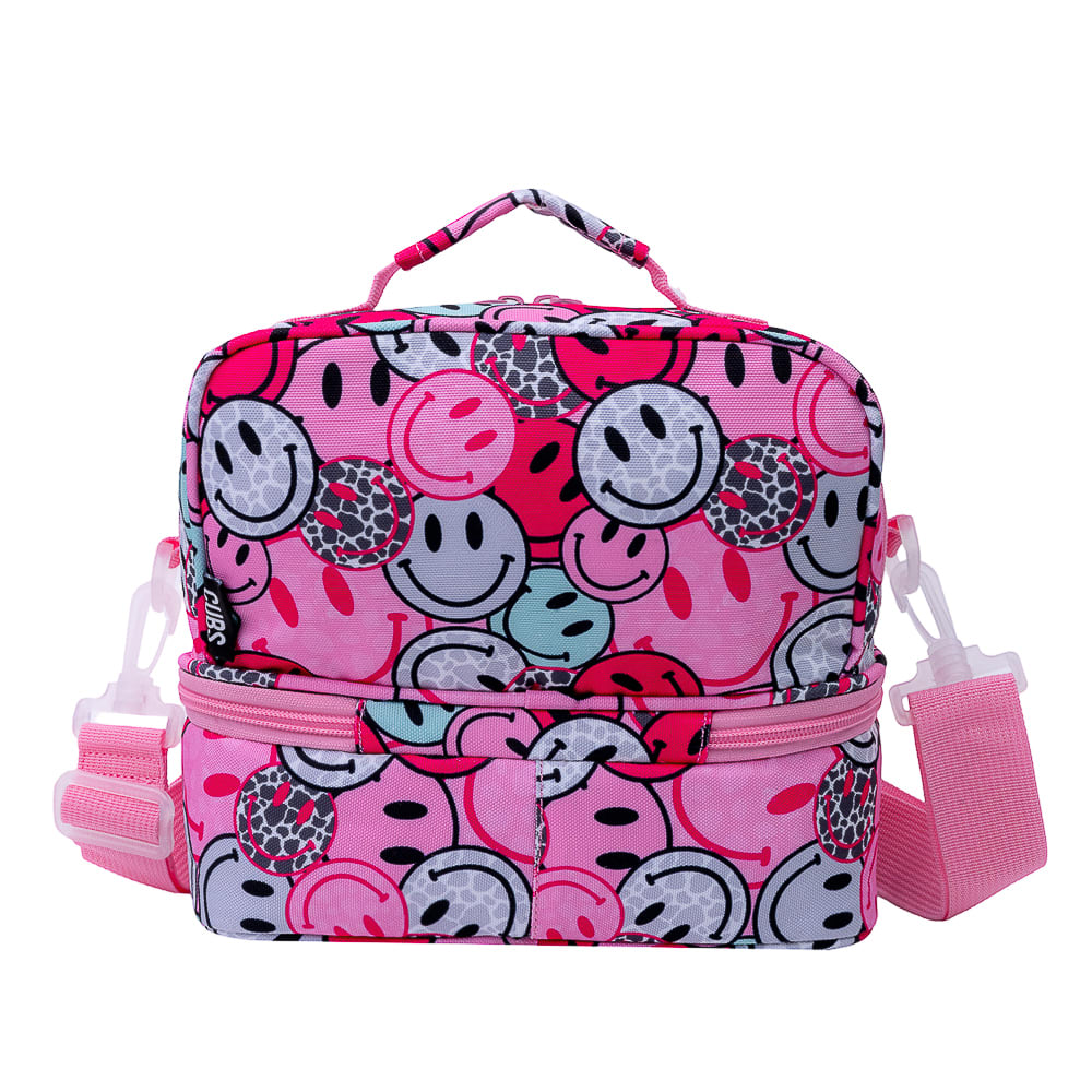 Pink Smiles Hard Top Lunch Bag